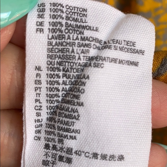 💛 H&M Short-sleeve button down shirt - Picture 6 of 8